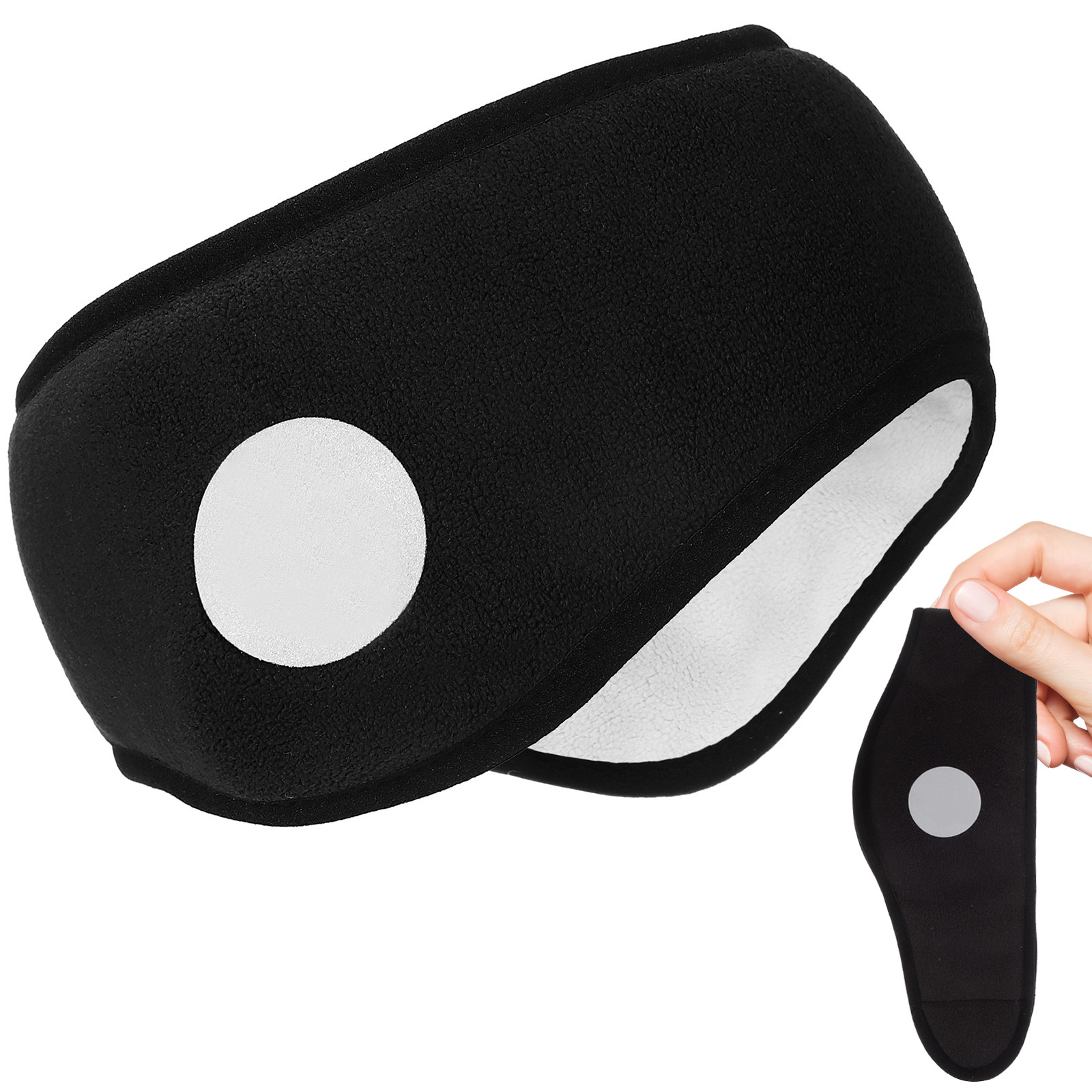 Winter Headband Fleece - عصابة رأس لحماية الأذنين أثناء النوم