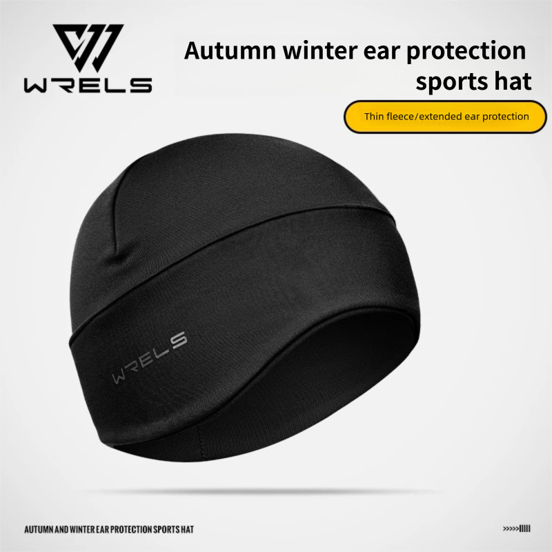 Knit Beanie Hat Warm - WRELS الشتاء تشغيل قبعة الجمجمة خفيفة