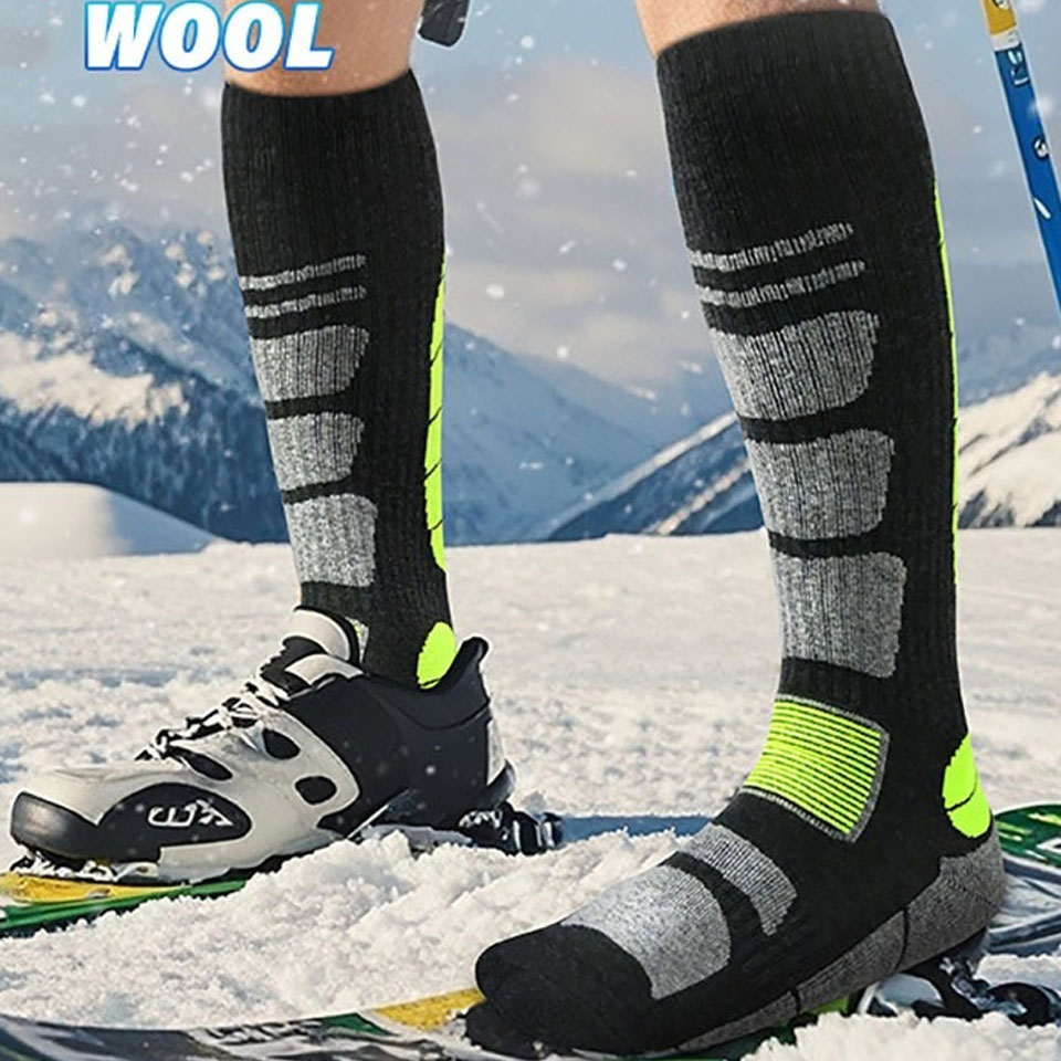Thermal Sock Wool - جوارب حرارية من صوف الميرينو من