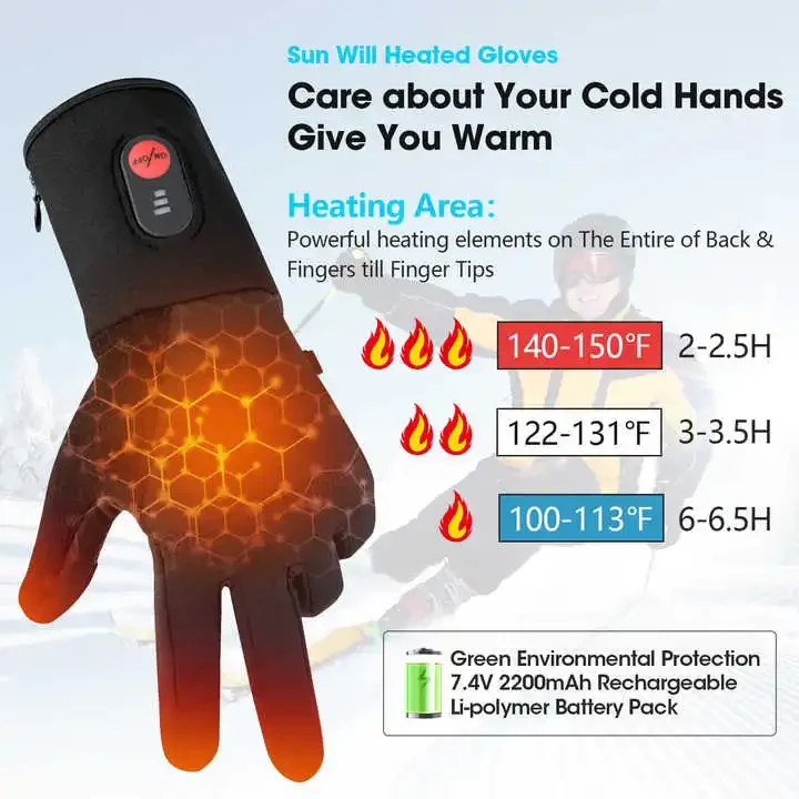 قفازات شتوية مزودة بشاشة لمس ل - مراجعة Touch Screen Gloves وسعره