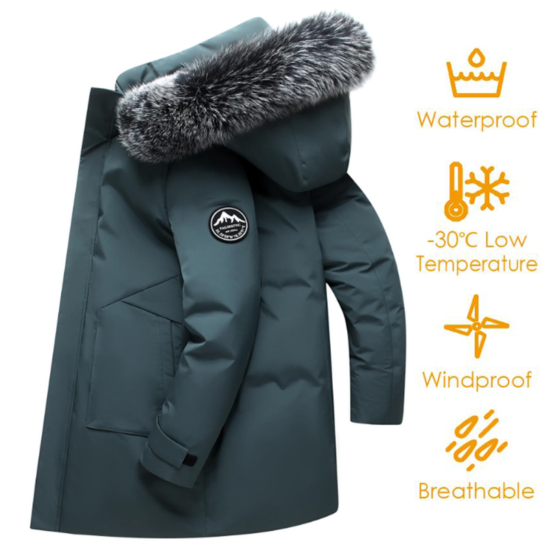 الخريف الشتاء الرجال يندبروف أ - مراجعة Down Jacket Packable وسعره