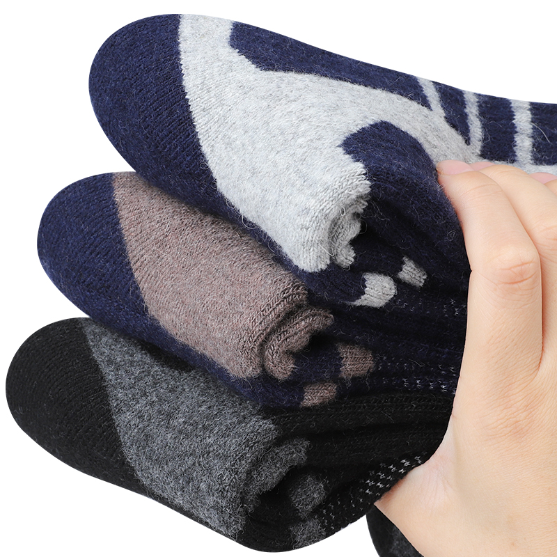 3Pairs الصوف جوارب رياضية مرنة - مراجعة Thermal Sock Wool وسعره