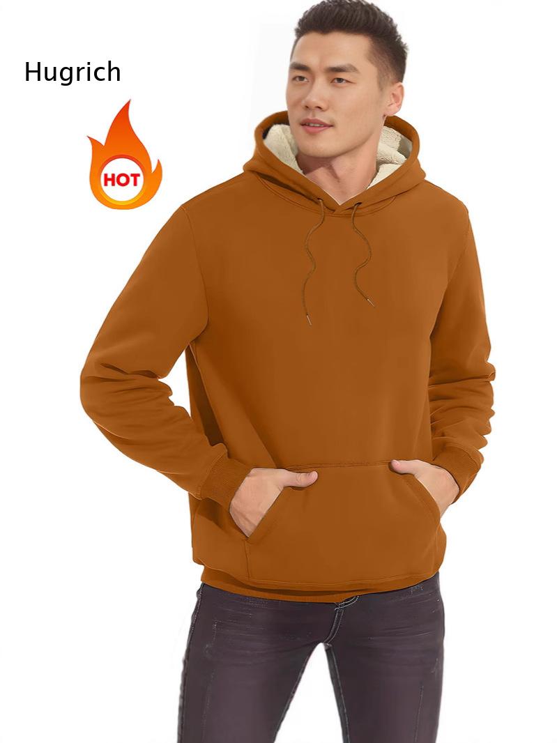 هودي رجالي مبطن بالشيربا مع رب - مراجعة Sherpa Hoodie Fleece وسعره