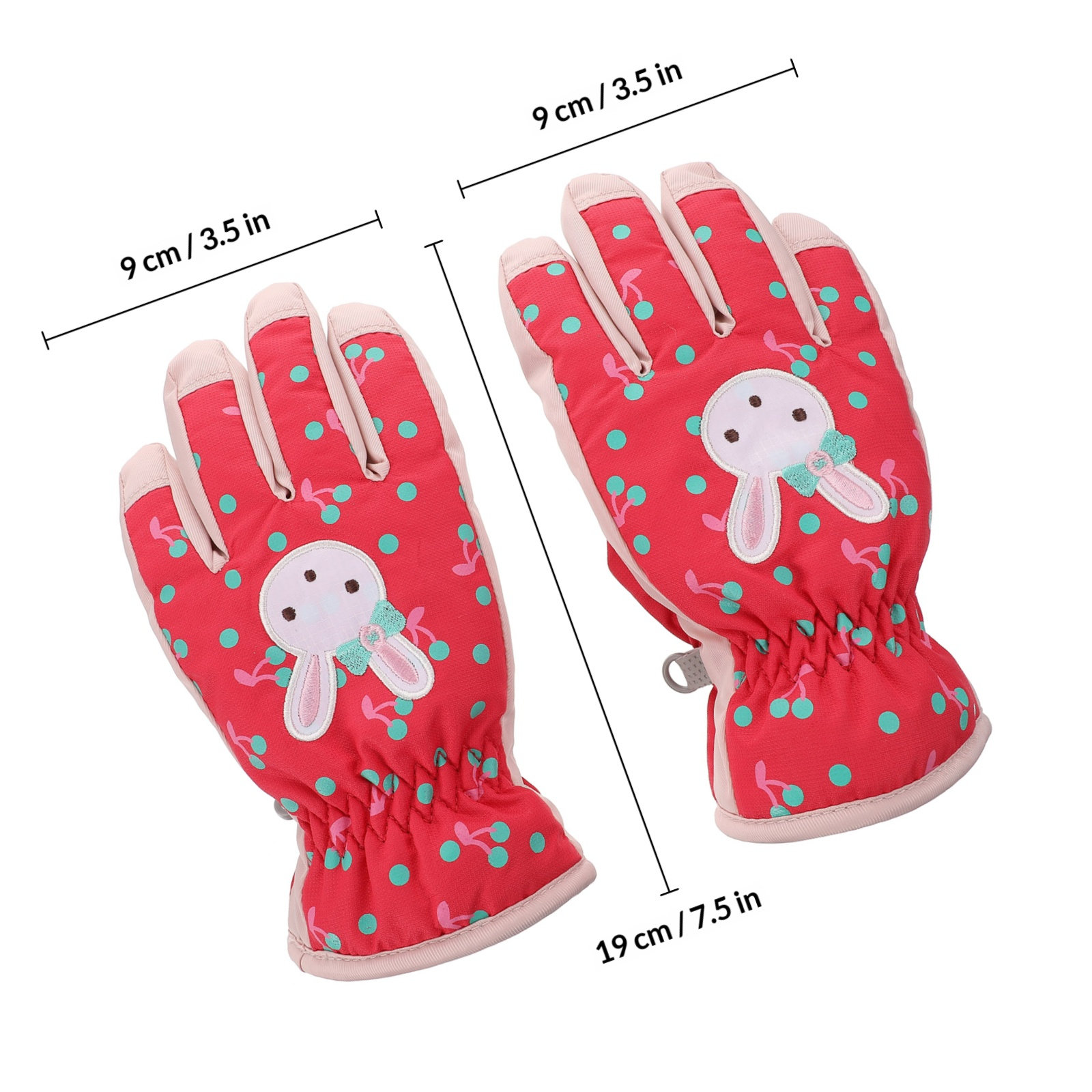 زوج واحد من قفازات التزلج للأط - مراجعة Snow Glove Insulated وسعره
