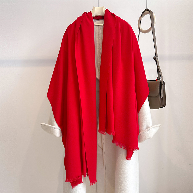 الفاخرة الشتاء الكشمير وشاح ال - مراجعة Shawl Wrap Winter وسعره