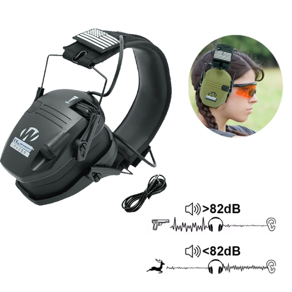 واقي أذن واقٍ من الضوضاء، واقي - مراجعة Earmuffs Foldable وسعره