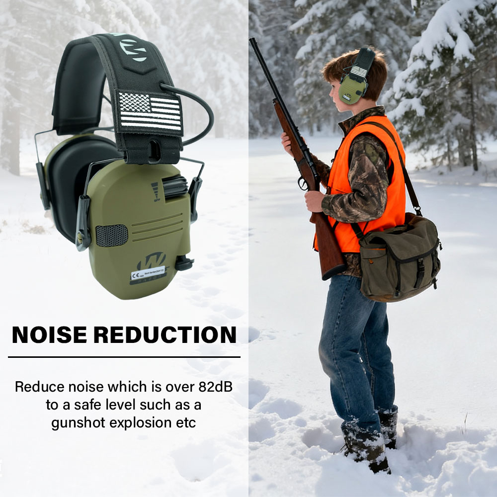 واقي أذن واقٍ من الضوضاء، واقي - مراجعة Earmuffs Foldable وسعره