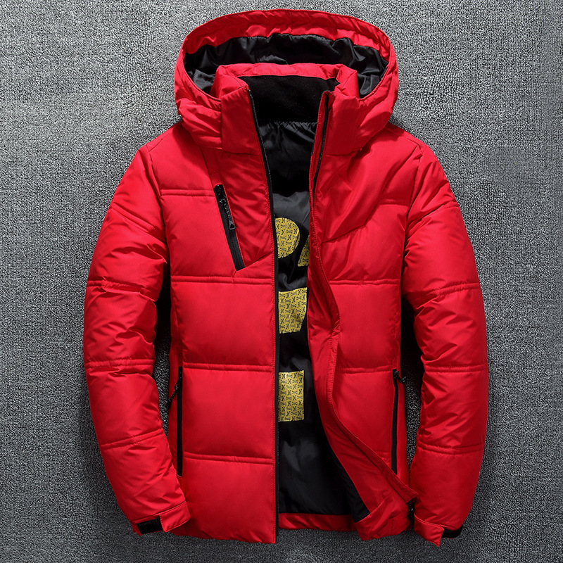 الشتاء الدافئة الرجال سترة معط - مراجعة Down Jacket Packable وسعره