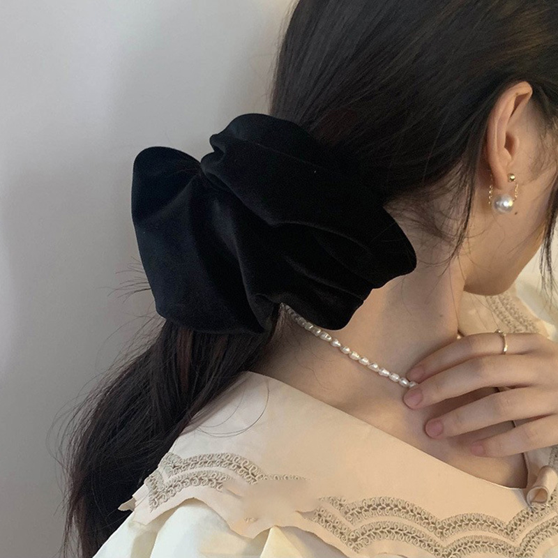 ربطات شعر مخملية سوداء كبيرة ا - مراجعة Winter Headband Fleece وسعره