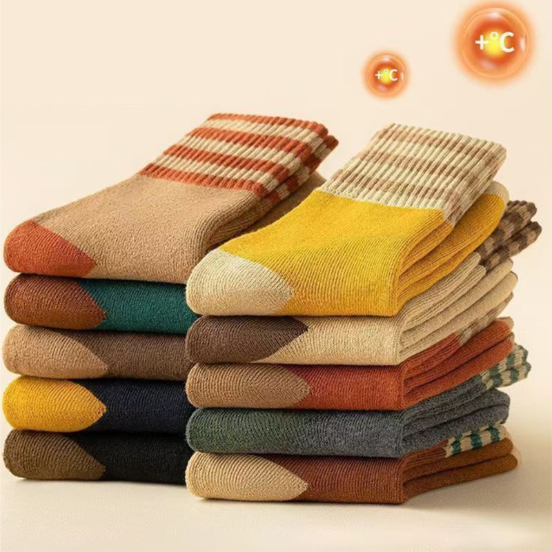 جوارب نسائية سميكة متوسطة الأن - مراجعة Thermal Sock Wool وسعره