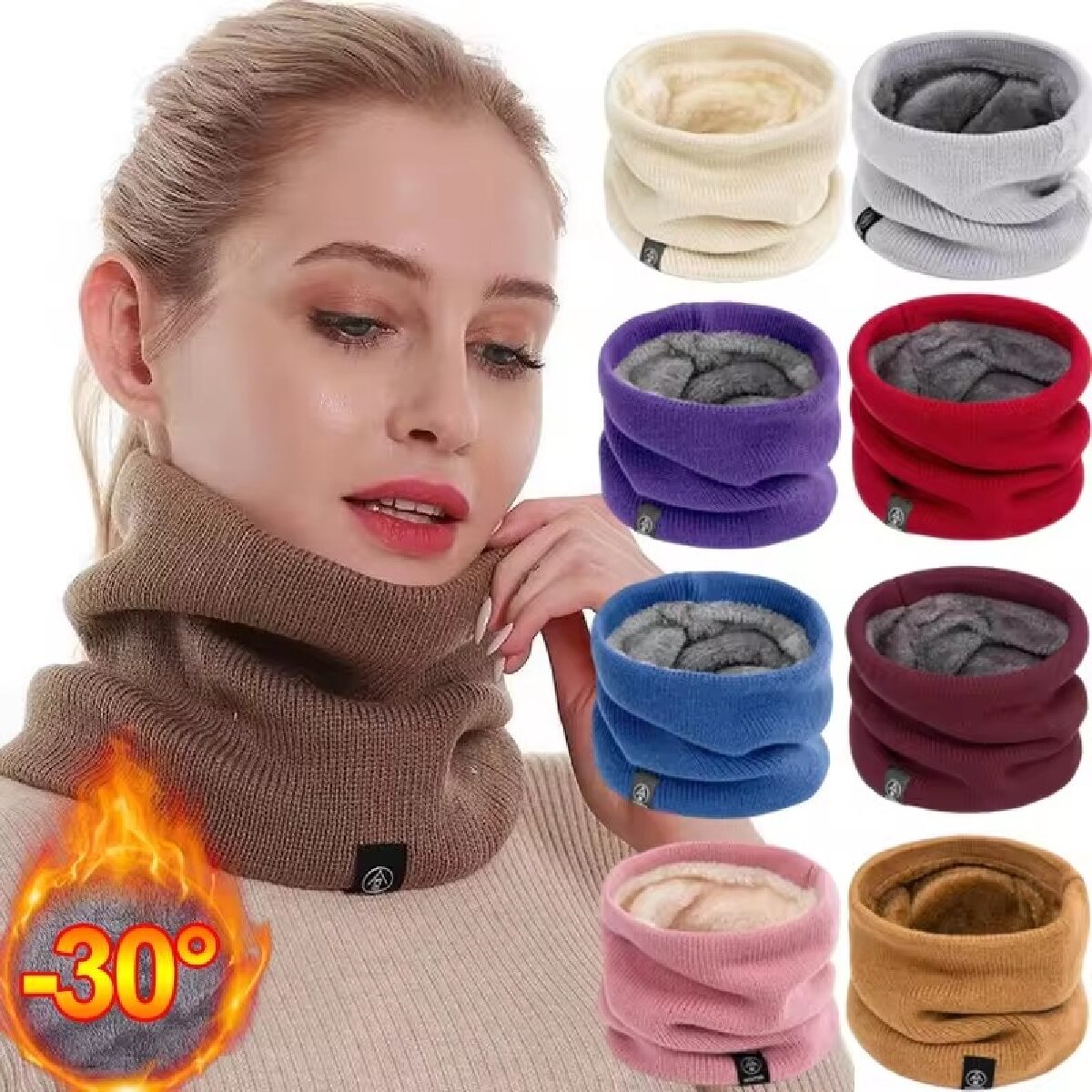 الصلبة الشتاء أفخم الخمار الصو - مراجعة Winter Headband Fleece وسعره